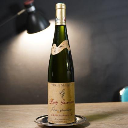Alsace Gewurztraminer Selection de Grains Nobles 2017 Rolly Gassmann